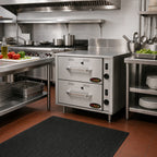 Thumbnail image #2 for Eagle Group RedHots DWW-2-120 2-Drawer Freestanding Heated Food Warmer, Thermostatic Controls, Stainless Steel, 120V