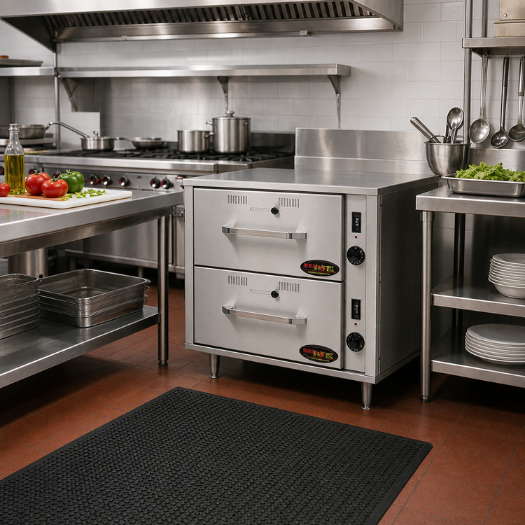 Product image #2 for RedHots 2-Drawer Freestanding Heated Drawer Unit, 29-Inch Wide, 120V