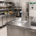 Thumbnail image #2 for Drop-In Water Station with 10-1/2 Inch Stainless Steel Drip Pan and Push-Back Glass Filler