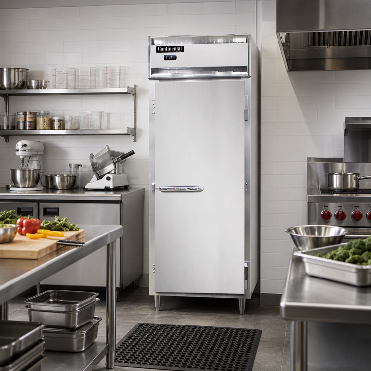 Product image #2 for Continental Refrigerator D1FENSA Designer Line One-Section Wide Reach-In Freezer