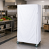 Thumbnail image #2 for Quantum 400 Denier White Nylon Wire Cart Cover with Zipper Flap, 18 x 60 x 74 Inch