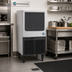 Thumbnail image #2 for Hoshizaki KM-81BAJ Air-Cooled Crescent Cube Ice Machine with 38 lb Built-In Bin