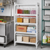 Thumbnail image #3 for Cambro Camshelving Premium 4-Shelf Solid Stationary Starter Polymer Shelving Unit, 36 Inch Wide x 21 Inch Deep x 64 Inch High