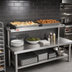 Thumbnail image #2 for Hatco Glo-Ray Free-Standing Heated Shelf, 66-Inch W x 7-3/4-Inch D, Stainless Steel Top