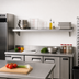 Thumbnail image #2 for Turbo Air TSWS-1272 Wall-Mounted 304 Stainless Steel Shelf, 72 x 12 Inches, 2-Inch Rear Up-Turn
