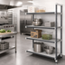 Thumbnail image #2 for Camshelving Elements XTRA Stationary Add-On Polymer Shelving Unit, 24