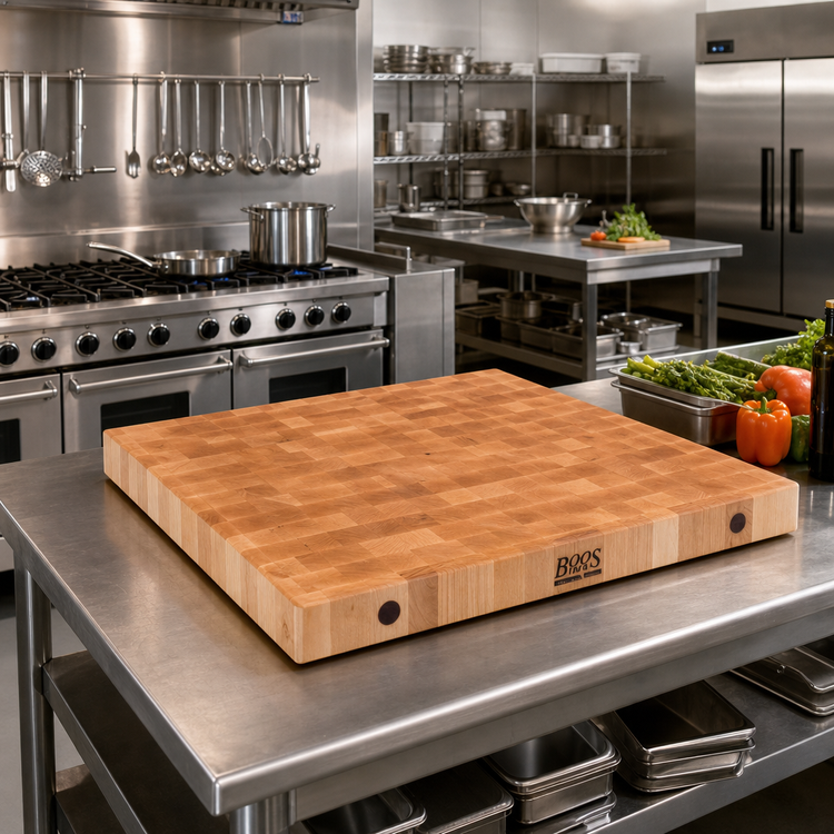 Product image #2 for John Boos Boos Block End Grain Maple Island Countertop, 36 x 36 x 4 Inches