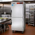Thumbnail image #2 for Mobile Insulated Heated Holding Cabinet with Digital Controls and Split Doors, 15 Full-Size Pan Capacity