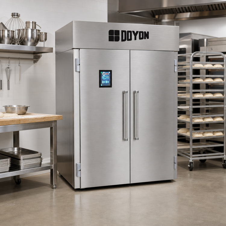 Product image #2 for Doyon KDP12 Knock Down Roll-In Proofer Cabinet, One-Section, 2 Double Side-Load Rack Capacity