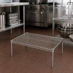 Thumbnail image #2 for Metro Super Erecta P2130NS Stainless Steel Open-Wire Dunnage Rack Platform, 30 x 21 x 14-1/2 Inches
