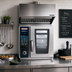 Thumbnail image #2 for RATIONAL iCombi Pro XS Electric Countertop Combi Oven with UltraVent Plus Recirculating Hood