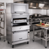 Thumbnail image #2 for Vulcan V Series Heavy-Duty Range Match Gas Single-Deck Infrared Upright Broiler with Convection Oven Base