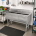 Thumbnail image #2 for Advance Tabco Special Value Series 3-Compartment Fabricated Stainless Steel Sink, No Drainboard, 16 x 20 x 14 Inch Bowls