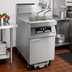 Thumbnail image #2 for Frymaster Decathlon HD Series High Efficiency Tube-Type Gas Floor Fryer with Built-In Filtration, 80 lb. Capacity