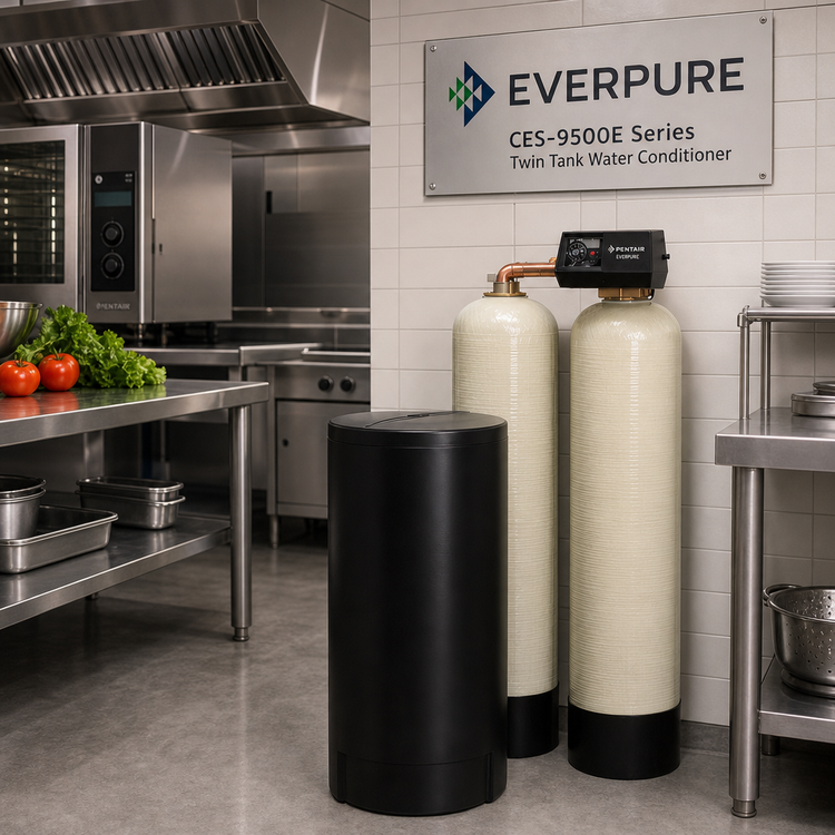Product image #2 for Everpure CES-9500E Series Twin Tank Water Conditioner