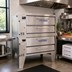 Thumbnail image #2 for Bakers Pride Super Deck Series Gas Double-Deck Pizza Deck Oven with 45 x 34.5 Inch Ceramic Bake Deck