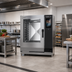Thumbnail image #2 for Lainox Naboo 5.0 NAE102B Electric Direct Steam Combi Oven with Touch Screen Controls, 10 x 2/1 GN / 20 x 1/1 GN, Floor Model