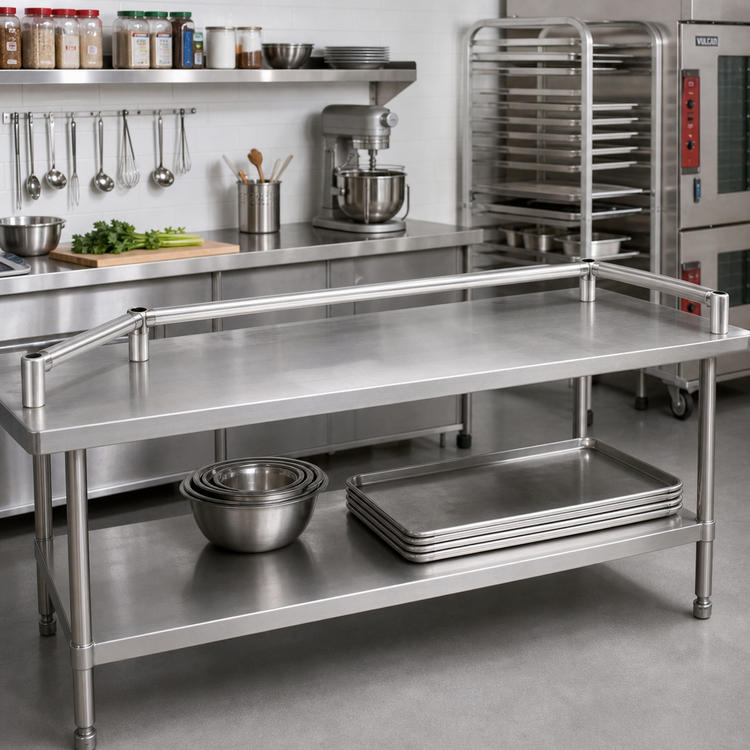 Product image #2 for Eagle Group 3-Sided Stainless Steel Channel Frame, 21 x 72 Inches
