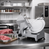 Thumbnail image #2 for Omcan 8-Inch Electric Manual Feed Belt-Driven Meat Slicer