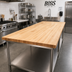 Thumbnail image #2 for John Boos Boos Block 84 Inch x 27 Inch Northern Hard Rock Maple Kitchen Countertop, Varnique Finish