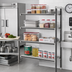Thumbnail image #2 for Cambro Camshelving Elements XTRA 4-Shelf Vented Stationary Add-On Shelving Unit, 21 x 36 x 64 Inches, Speckled Gray