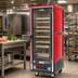 Thumbnail image #2 for Metro C5 3 Series Insulation Armour Full-Height Mobile Heated Holding and Proofing Cabinet with Clear Polycarbonate Door and Lip Load Slides