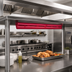 Thumbnail image #2 for Hatco Glo-Ray Curved Infrared Strip Heater, 30 Inch, 450W, Unlighted, Aluminum Housing