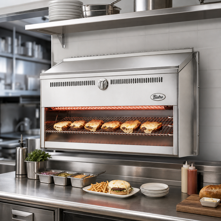 Product image #2 for Bistro 48-Inch Wall-Mount Gas Cheesemelter with Infrared Burners