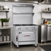 Thumbnail image #2 for Southbend Platinum 36-Inch Heavy Duty Gas Sectional Range with 3 Uniform Hot Tops and Standard Oven Base