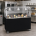 Thumbnail image #2 for Vollrath 2-Series Affordable Portable 60-Inch Utility Station with Buffet Breath Guard and Solid Base