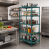 Thumbnail image #2 for QuadPLUS 5-Tier Stationary Starter Unit Wire Shelving Unit, 36