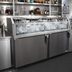 Thumbnail image #2 for Glastender 96-Inch x 24-Inch Back Bar Glass Ice Display Unit
