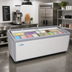 Thumbnail image #3 for KoolMore 70-Inch Gelato Dipping Cabinet Display Freezer with Sliding Glass Doors, 20.1 Cu. Ft.