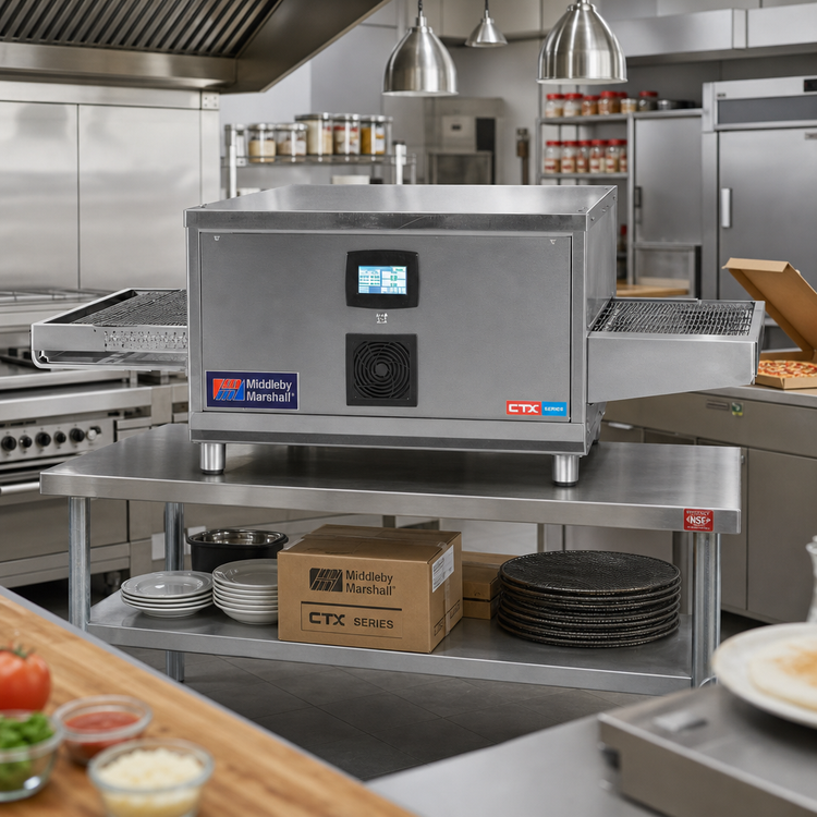 Product image #2 for Middleby Marshall CTX DZ33T-CO Electric Countertop Infrared Conveyor Oven, Cavity Only, 33-Inch Cooking Chamber
