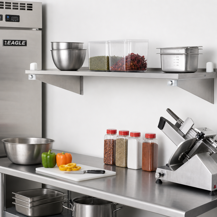 Product image #2 for Eagle Group Heavy Duty Double Knob C Shelf Bracket, 21-Inch Aluminum