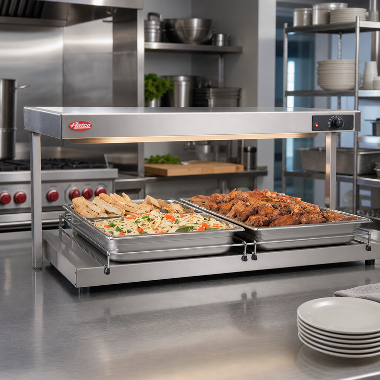 Product image #2 for Hatco Glo-Ray® 48-Inch Freestanding Heated Shelf with Adjustable Thermostat