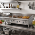 Thumbnail image #2 for Migali Competitor Series 48-Inch Commercial Countertop Natural Gas Griddle with Thermostatic Controls