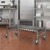 Thumbnail image #2 for Eagle Group Mobile Stainless Steel Wire Dunnage Rack, 48 x 18 x 14 Inches, 800 lb. Capacity