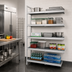 Thumbnail image #2 for Fermostock 5-Tier Corner Expansion Polymer Shelving Add-On Unit, 83