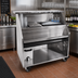 Thumbnail image #2 for Glastender PBC54-18 54-Inch Stainless Steel Portable Bar for Stackable Cups with Ice Bin and Iced Beverage Compartment