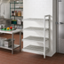 Thumbnail image #3 for Cambro Camshelving Premium 24-Inch W x 24-Inch D x 72-Inch H 4-Shelf Vented Polymer Shelving Add-On Unit