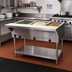 Thumbnail image #2 for Advance Tabco Triumph Supreme 3-Well Electric Hot Food Table with Undershelf and Cutting Board, 208/240V