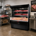 Thumbnail image #2 for Howard-McCray 35E Series Low-Profile Packaged Meats Open Merchandiser, 39 Inch W x 60 Inch H, Self-Contained Refrigeration, LED Lighting
