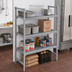Thumbnail image #3 for Cambro Camshelving Premium 21-Inch x 72-Inch 4-Shelf Vented Shelf Kit, Speckled Gray
