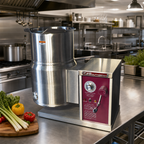 Thumbnail image #2 for Southbend (Middleby) Southbend Steam KECTC-10 10-Gallon Electric Countertop Tilting Kettle, 2/3 Jacket, Right-Side Hand Crank