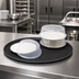 Thumbnail image #2 for Vollrath Safe-Stack Clear Polycarbonate Round Plate Cover for 9-5/8 Inch to 9-7/8 Inch Plates