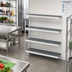Thumbnail image #2 for Fermostock Modular 4-Tier Polymer Shelving Expansion Kit, 42