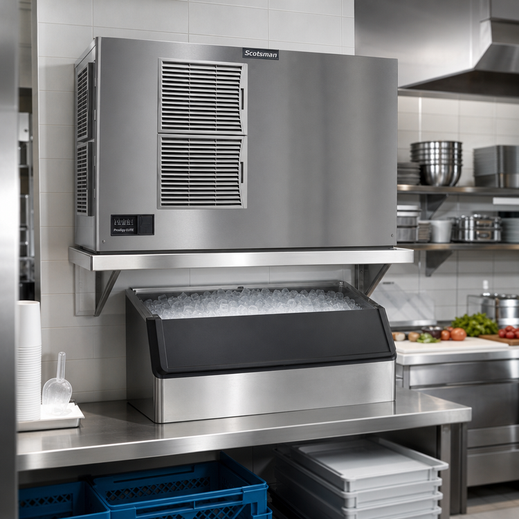 Product image #2 for Scotsman Prodigy ELITE Modular Self-Contained Air-Cooled Small Cube Ice Machine