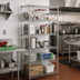 Thumbnail image #2 for Metro Super Erecta Brite 5-Shelf Starter Wire Shelving Unit, 42 x 18 x 74 Inches