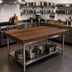 Thumbnail image #2 for Boos Block American Black Walnut Countertop, 84-Inch x 48-Inch x 3-Inch, Varnique Finish